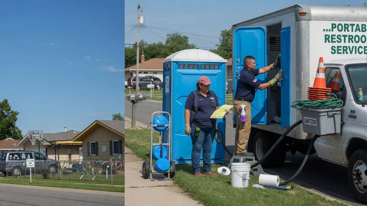 Portable Toilet Rental in Cleveland Heights, OH near me